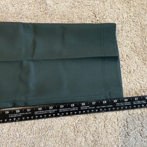 Vintage 90s Troutman Work Pants Size 37X30 Hunter Green Workwear Made in USA NWT - Picture 7 of 11